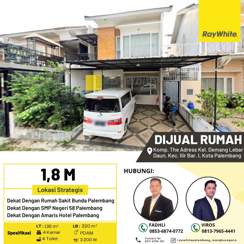 Rumah Dekat Istana Gubernur...