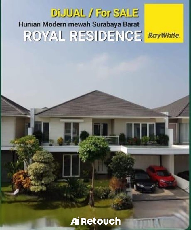 Dijual Rumah Mewah 2 lantai di Royal Residence Wiyung Surabaya Barat