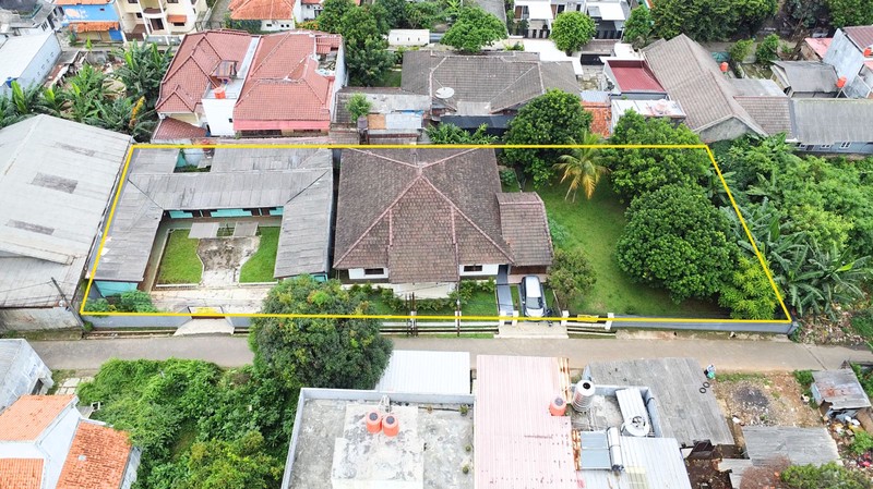 Rumah + 14 Kamar Kost di Pamulang Tangsel - Lokasi dekat dengan Gerbang Toll Pamulang