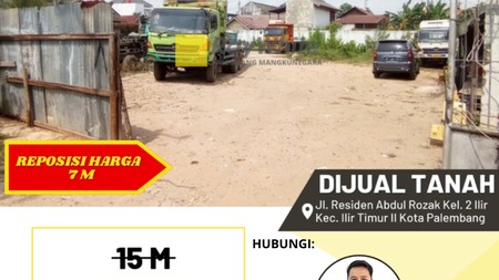 DIjual Cepat Tanah di Kota Palembang