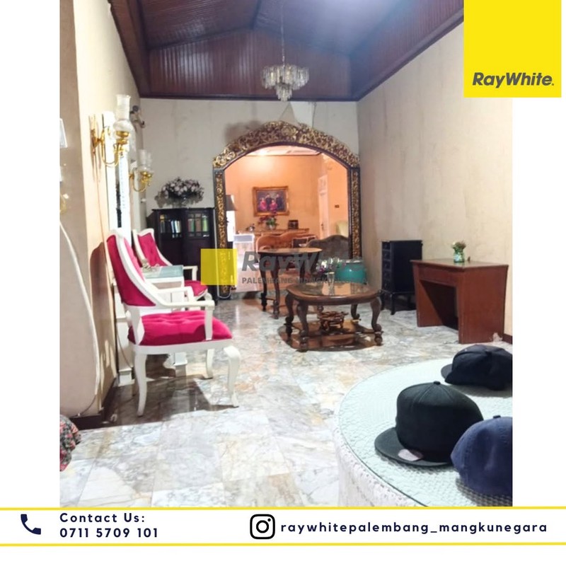 Rumah Dijual di Tengah kota Palembang 