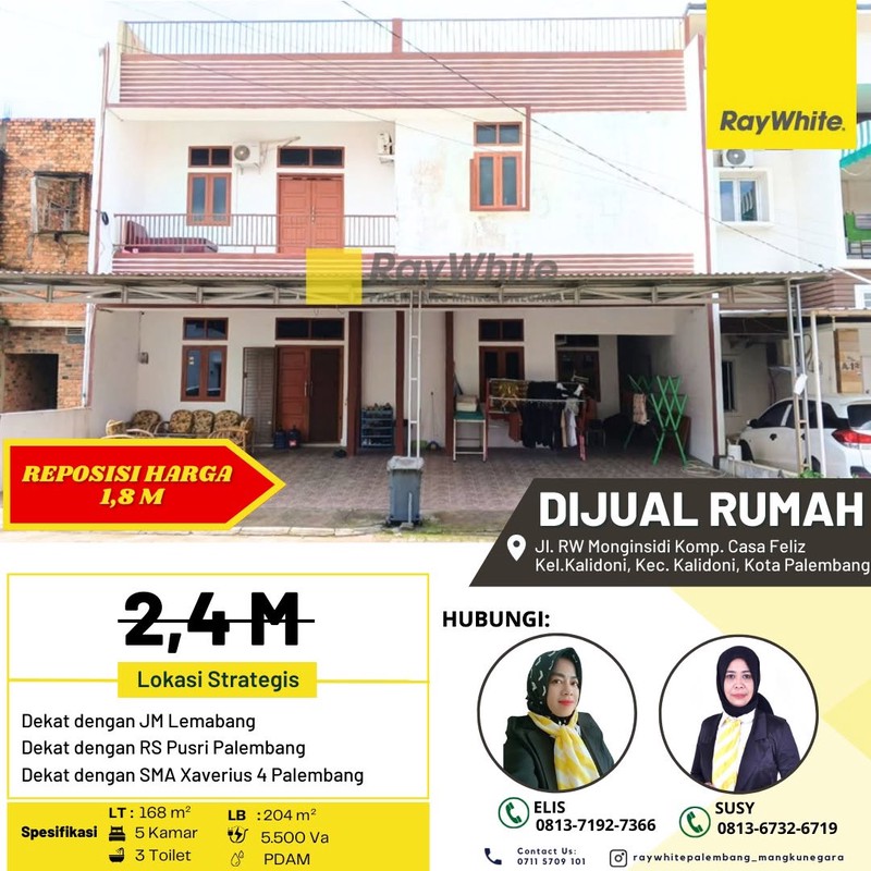 Rumah Dijual Kalidoni 