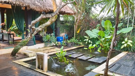 LEASEHOLD - FOR SALE of A Fully-Furnished Modern Serene Designer Villa with Ecletic Interior Design in Buwit, Tabanan - BALI