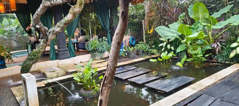 LEASEHOLD - FOR SALE of A Fully-Furnished Modern Serene Designer Villa with Ecletic Interior Design in Buwit, Tabanan - BALI