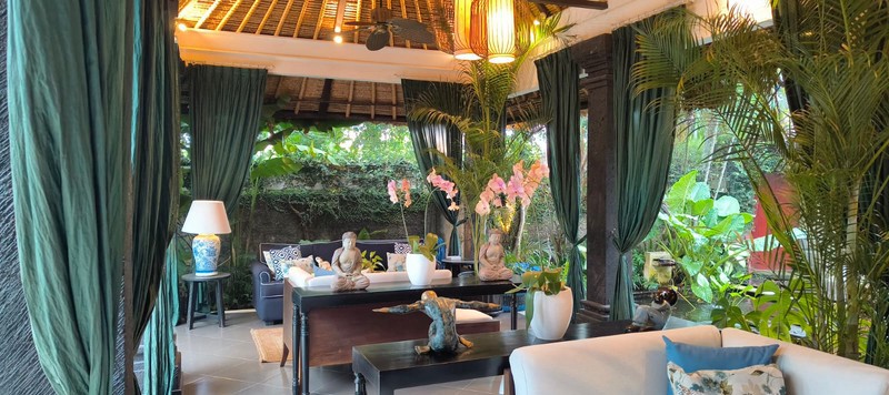 LEASEHOLD - FOR SALE of A Fully-Furnished Modern Serene Designer Villa with Ecletic Interior Design in Buwit, Tabanan - BALI