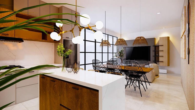 Freehold - 3-Bedroom Villa with Rooftop Terrace in Nusa Dua, Bali