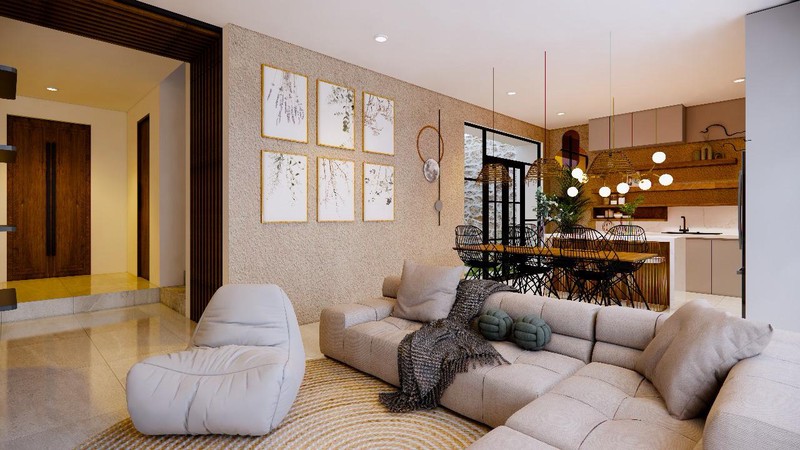 Freehold - 3-Bedroom Villa with Rooftop Terrace in Nusa Dua, Bali