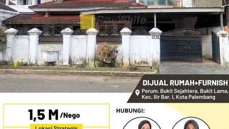 RUMAH JUAL TENGAH KOTA PALEMBANG 