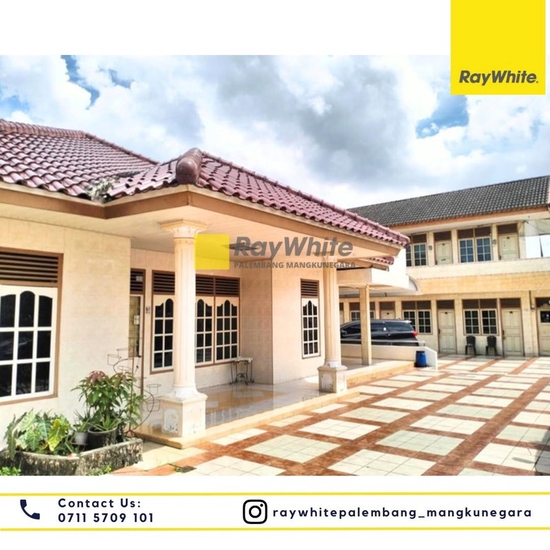 RUMAH + KOST" AN TENGAH KOTA PALEMBANG 