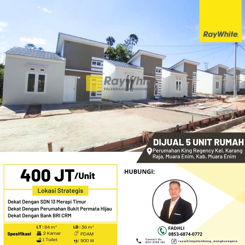 Rumah Komersil di Muara Enim