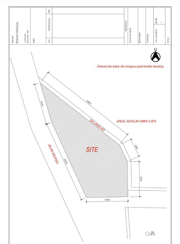 Freehold - Land in premium area Renon Drupadi, Denpasar Timur, Bali