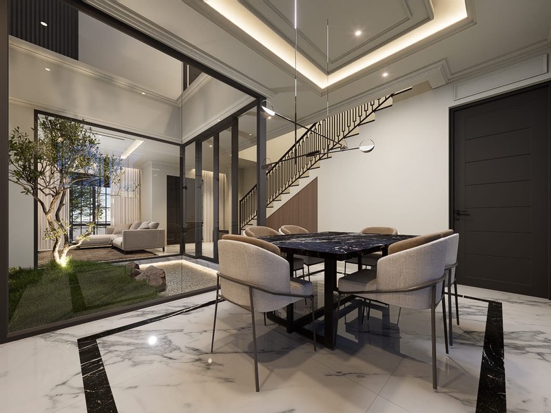 Rumah Brand New di Cirendeu Pembangunan 85% Bonus Backdrop Kamar