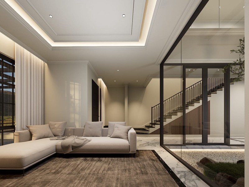 Rumah Brand New di Cirendeu Pembangunan 85% Bonus Backdrop Kamar