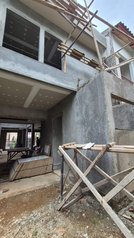 Rumah Brand New di Cirendeu Pembangunan 85% Bonus Backdrop Kamar