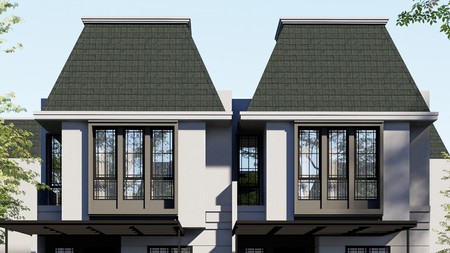 Rumah Brand New di Cirendeu Pembangunan 85% Bonus Backdrop Kamar