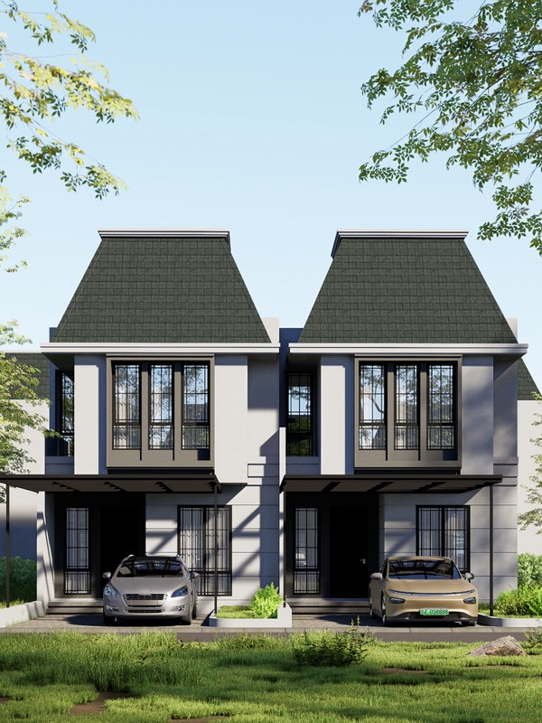 Rumah Brand New di Cirendeu Pembangunan 85% Bonus Backdrop Kamar