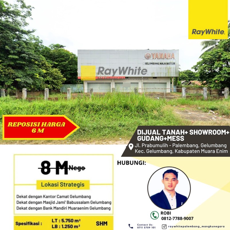 DIJUAL TANAH DAN BANGUNAN