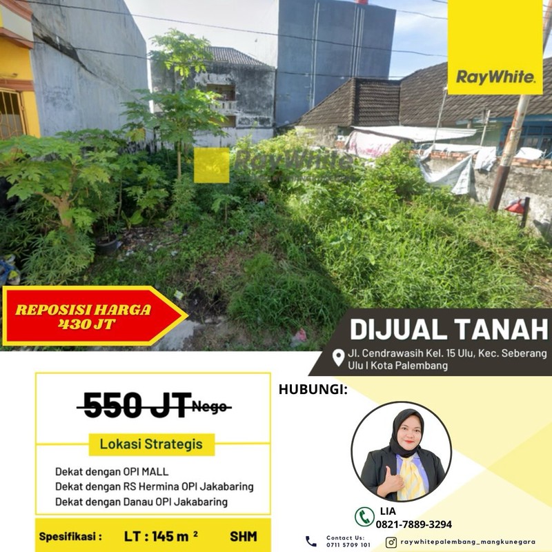 TANAH JUAL MURAH PALEMBANG 