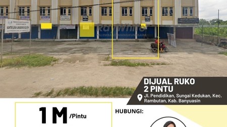 RUKO MURAH PALEMBANG COCOK UNTUK BISNIS 