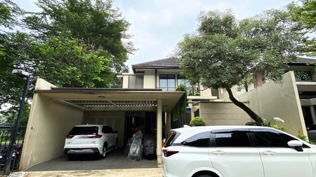 Lebak bulus serenia rumah siap huni dalam komplek elit