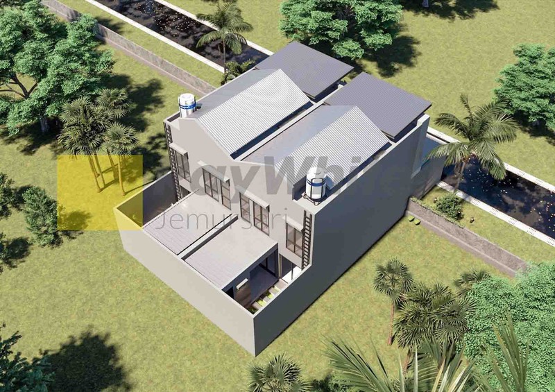 Rumah Baru Gress !!! di Panjang Jiwo Permai Surabaya Selatan, Minimalis 2 Lantai, Ready April 2026... cuma ada 2 unit aja BURUAN !!!