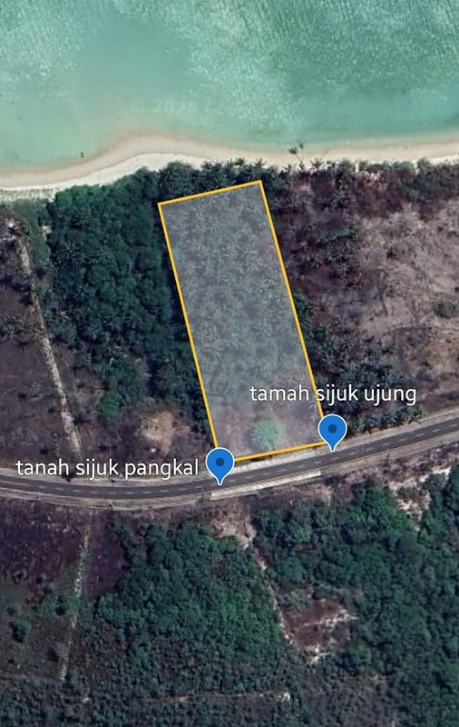Dijual Kavling Pantai Tanjung Tinggi Belitung