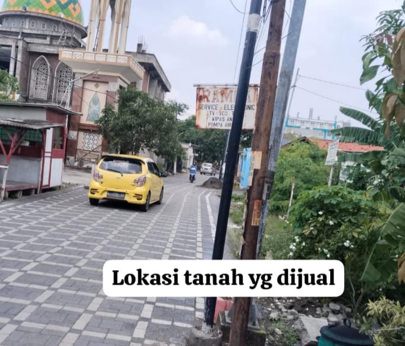 MURAH Rp.4 Juta-an/m2 Dijual Tanah Kavling Dukuh Kuwukan Sambikerep Lokasi Depan Perum Alam Galaxy, Graha Natura, Citraland , Pakuwon Mall