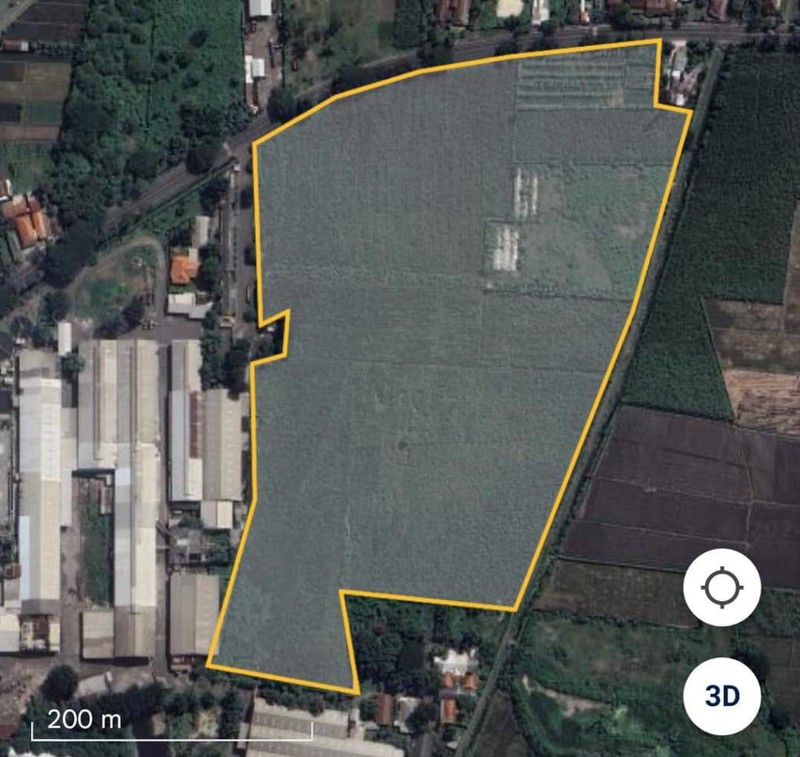 Dijual Tanah Industri Nganjuk, 0 Jalan Raya