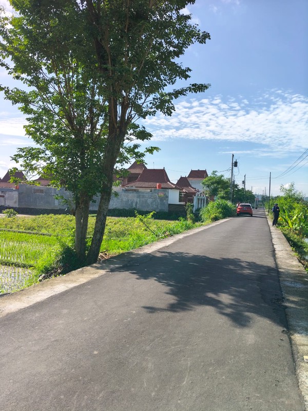 Dijual/Disewakan Tanah Strategis 2.020 Meter Persegi 2 Muka, Cocok untuk Perumahan & Resto di Prambanan, Klaten