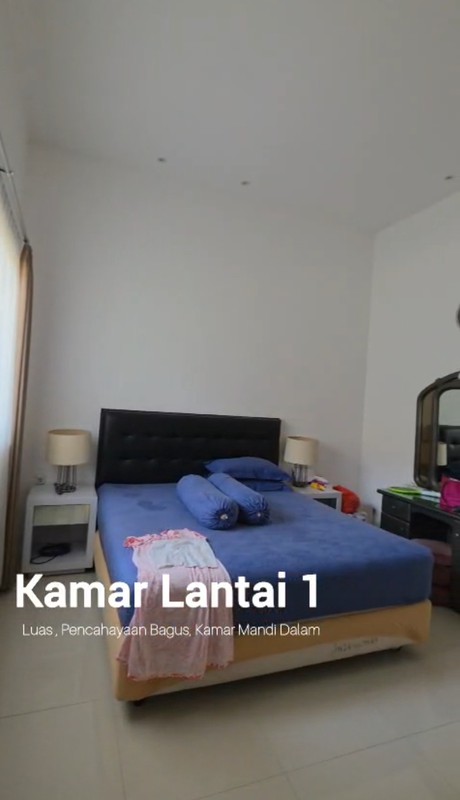 Dijual 475 m2 Rumah Jalan Panglima Sudirman - Medaeng - Waru - Sidoarjo Jawa Timur - Full Furnished Modern - Ada Gudang Luas - Akses Truk Engkel 