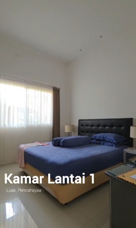 Dijual 475 m2 Rumah Jalan Panglima Sudirman - Medaeng - Waru - Sidoarjo Jawa Timur - Full Furnished Modern - Ada Gudang Luas - Akses Truk Engkel 