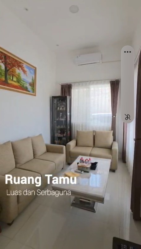 Dijual 475 m2 Rumah Jalan Panglima Sudirman - Medaeng - Waru - Sidoarjo Jawa Timur - Full Furnished Modern - Ada Gudang Luas - Akses Truk Engkel 