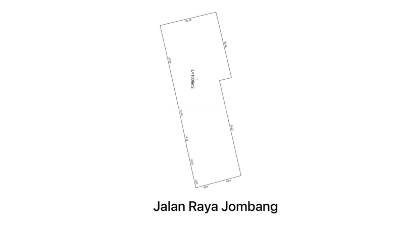 Disewakan Kavling Tanah Luas 1036m2 Di Depan Jalan Raya Jombang Raya Pondok Aren Tangerang Selatan