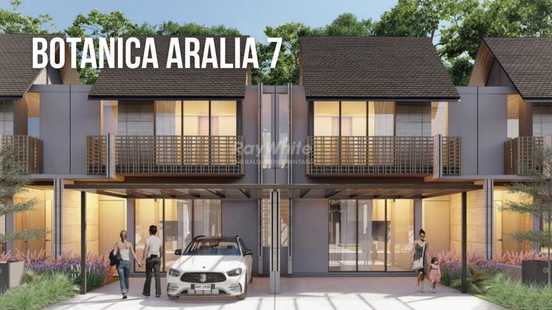 Rumah Hook Brand New Siap Huni 2 Lantai Lokasi Strategis dekat Tol di Kawasan Premium Bintaro - Botanica Aralia Tipe 9