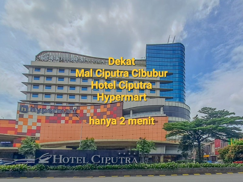 Rumah di CitraGran Cibubur dekat Tol, Raffles Hills, Kota Wisata