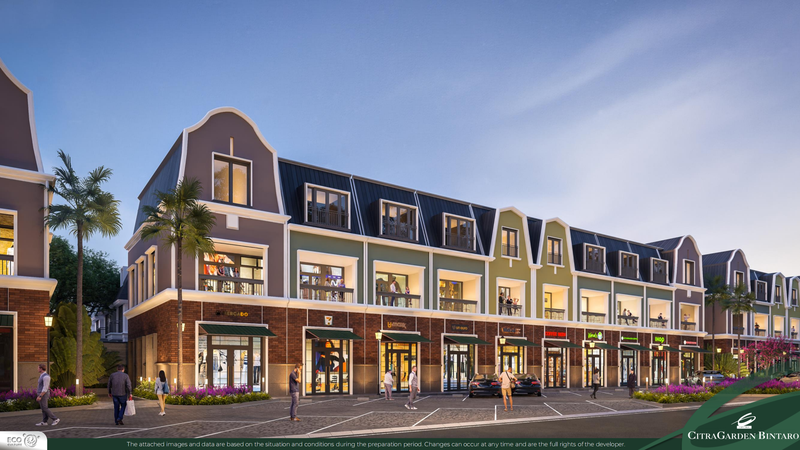 Ruko brand new siap huni di Citra Garden Bintaro 