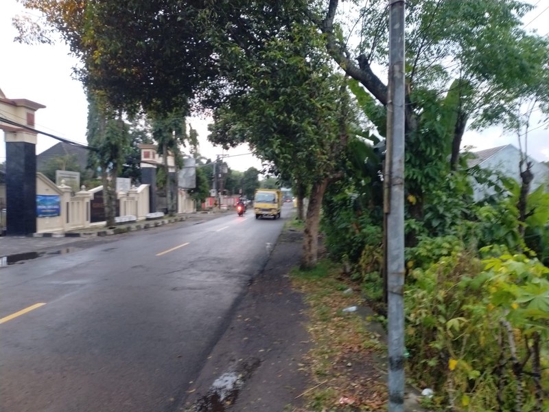 Dijual Tanah Strategis 1.879 Meter Persegi di Jalan Raya Cangkringan Dekat Kantor Kecamatan Pakem Sleman