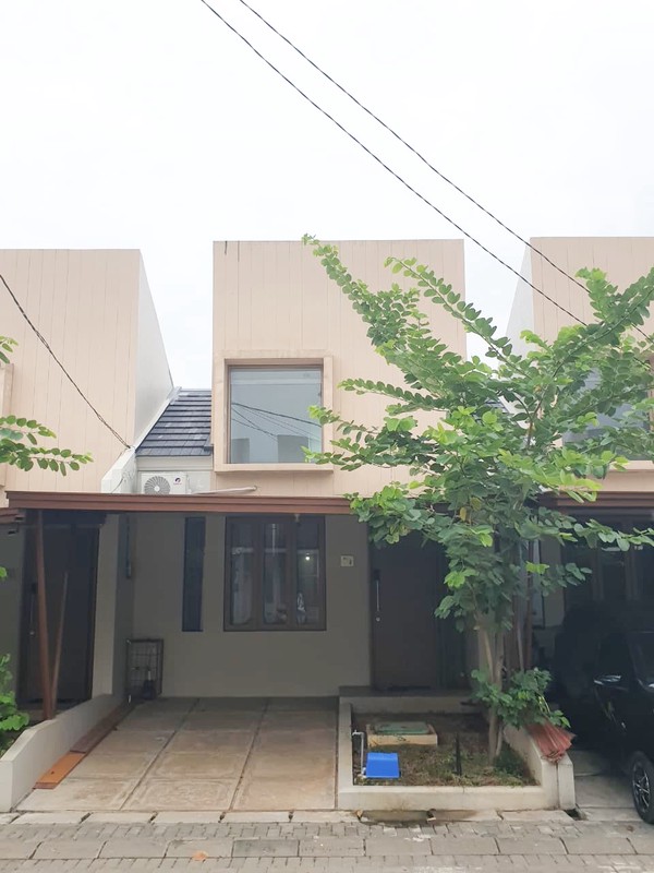 diJual cepat rumah berderet strategis siap huni spring hill yumelagon cisauk tangerang banten