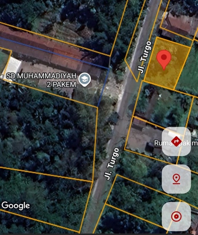 Lahan Potensial Cocok untuk Villa Lokasi Jalan Turgo -  Pakem Sleman