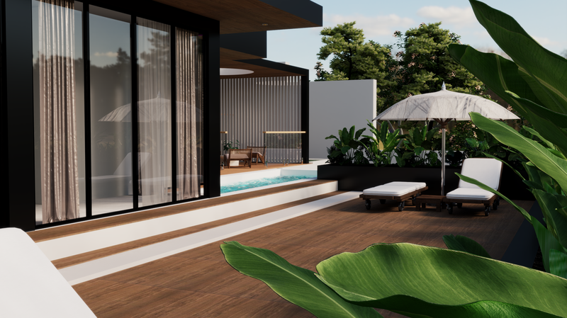 Leasehold - Prime Ubud Investment, 2-Bedroom Duplex Villa with Pool & Panoramic Views, Ubud, Bali