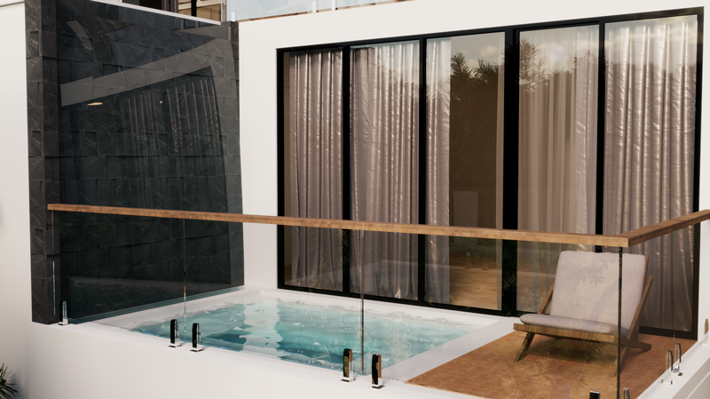 Leasehold - Prime Ubud Investment, 2-Bedroom Duplex Villa with Pool & Panoramic Views, Ubud, Bali