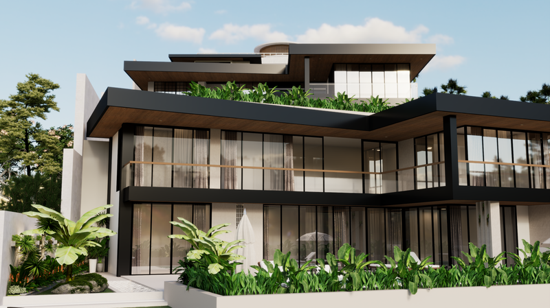 Leasehold - Prime Ubud Investment, 3-Bedroom Duplex Villa with Pool & Panoramic Views, Ubud, Bali