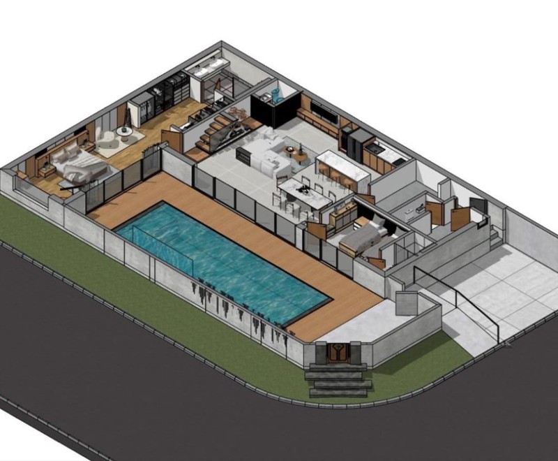 Rumah tahap pembangunan The Avani, Cluster Chadna 