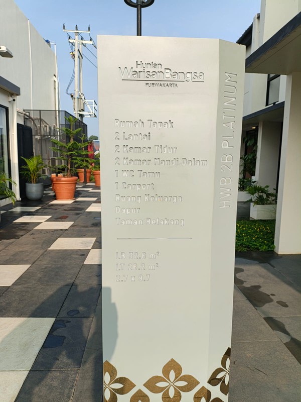 rumah murah DP 3,5 Juta harga hanya 142 jutaan di Cikampek - Purwakarta Hunian Warisan Bangsa type HWB2BPlatinum