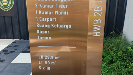 rumah murah DP 5,9 Juta harga hanya 239 jutaan di Cikampek - Purwakarta Hunian Warisan Bangsa type HWB2B Diamond