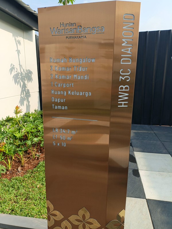 rumah murah DP 6,7 Juta harga hanya 257 jutaan di Cikampek - Purwakarta Hunian Warisan Bangsa type HWB3B Diamond