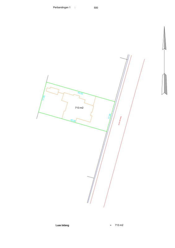 Rumah Komersil Di Jl Adiaksa Raya Lebak Bulus Jakarta Selatan Harga dekat NJOP Untuk Usaha Kuliner Guest House