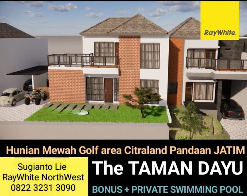 Rumah Baru BoNUS PRIVATE Swimming Pool ( Kolam Renang ) Taman Dayu PANDAAN 