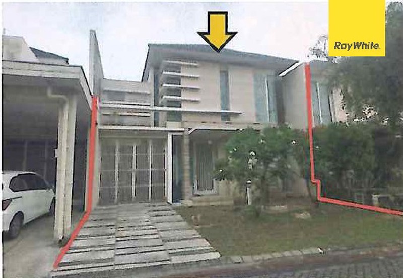 Dijual Rumah Lelang Di Pakuwon Indah Cluster The Mansion Surabaya