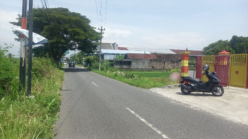 Dijual Tanah Sawah 1059 Meter Persegi Strategis Zona Kuning, Bisa Dikeringkan, Patalan, Jetis, Bantul